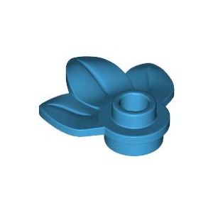 LEGO® Plant Plate Round 1x1 with 3 Leaves