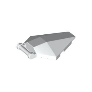 LEGO® Windscreen 6x4x1 Hexagonal with Bar Handle