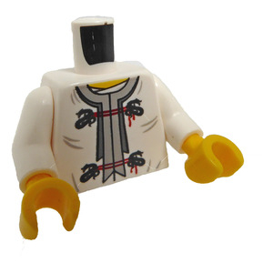 LEGO® Torso Ninjago Dragon Clasps and Red Ties