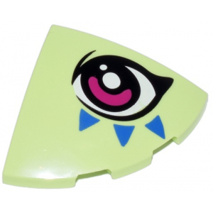LEGO® Tuile Imprimée Yeux Coté Gauche