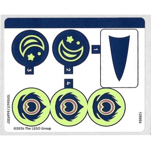 LEGO® Sticker Sheet for Set 71476