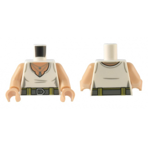 LEGO® Mini-Figurine Torse Femme Tee-Shirt Ceinture (AW)