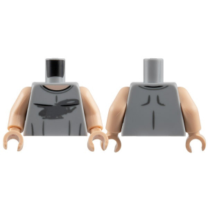 LEGO® Mini-Figurine Torse Imprimé Ombre Helicoptere (AI)