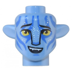 LEGO® Mini-Figurine Tête Avatar Créature Halloween (8D)