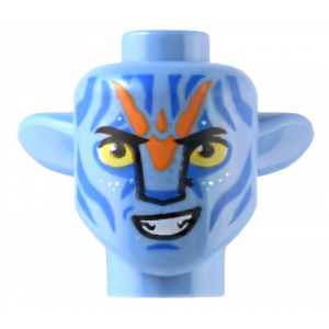 LEGO® Mini-Figurine Tête Avatar Créature Halloween (8Q)