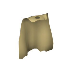 LEGO® Minifigure Cape Cloth Long with Tattered Edge