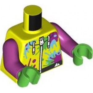 LEGO® Torso Jacket with Paint Splotches