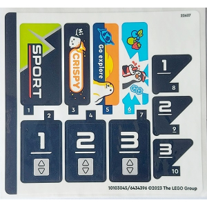 LEGO® Sticker Sheet for Set 60366
