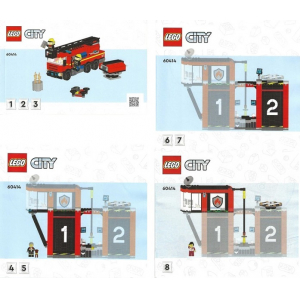 LEGO® Instructions Town City Fire 60414