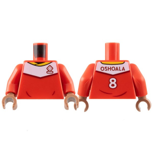 LEGO® Torso Soccer Uniform N°8