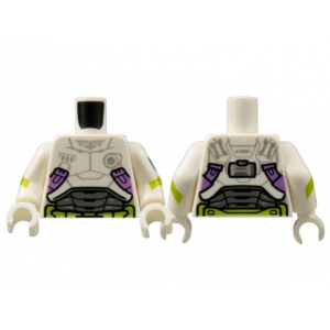 LEGO® Accessoire Mini-Figurine Torse Espace (3J)