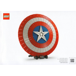 LEGO® Notice Papier Set 76262 Bouclier Marvel