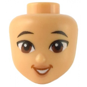 LEGO® Mini-Figurine Tête Friends Fille (W)