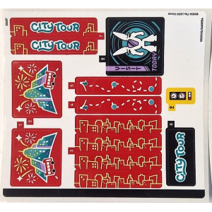LEGO® Autocollant Stickers Set 60407 City