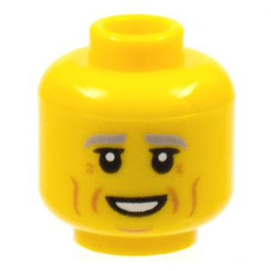 LEGO® Mini-Figurine Tête Homme (1N)
