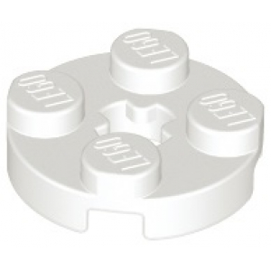 LEGO® Plate Round 2x2 with Axle Hole