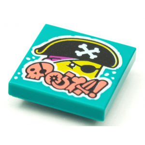 LEGO® Tile 2x2 Pirate