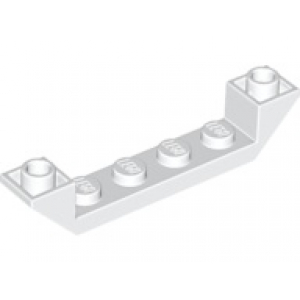 LEGO® Slope Inverted 45 - 6x1x1 Double with 1x4 Cutout