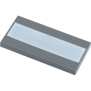 LEGO® Plate Lisse Imprimée 2x4 Marquage au Sol Route