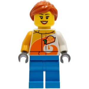 LEGO® Mini-Figurine Femme City Vita Rush Logo