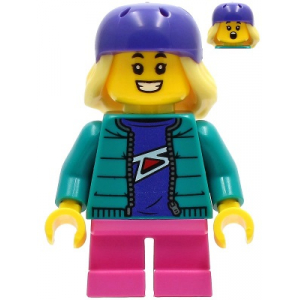 LEGO® Mini-Figurine Skateuse