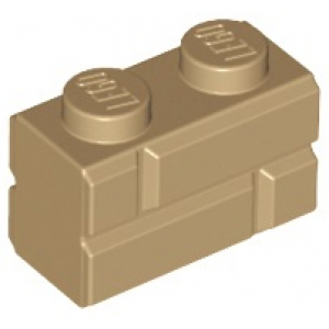 LEGO® Brick Modified 1x2 with Masonry Profile