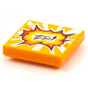 LEGO® Tile 2x2 Explosion