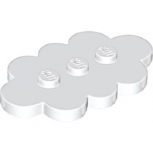 LEGO® Plate 3x5 En Forme de Nuage