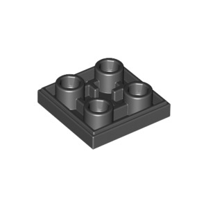 LEGO® Plate Lisse 2x2 inversée Avec 4 Tenons Creux