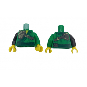 LEGO® Mini-Figurine - Torse Avec Imprimé Vert (3V)