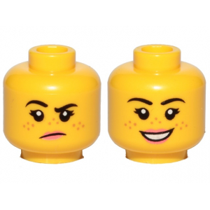 LEGO® Minifigure - Head Dual Sided Female