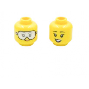 LEGO® Minifigure - Head Dual Sided Female