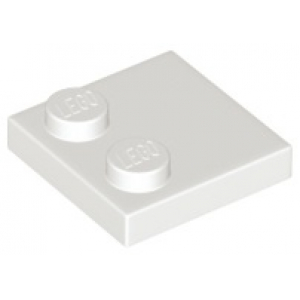 LEGO® Plate Lisse 2x2 Avec 2 Tenons