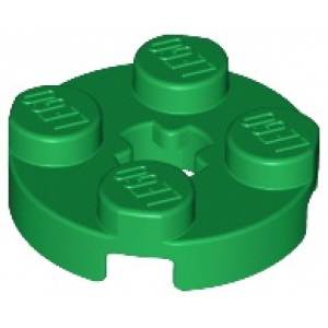 LEGO® Plate Round 2x2 with Axle Hole