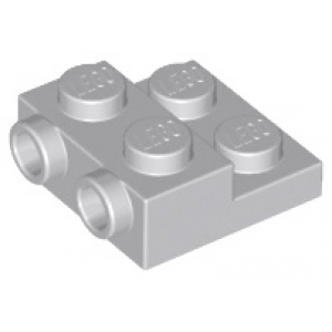 LEGO® Plate 2x2x2/3 - 4 Tenons et 2 Creux sur un Côté