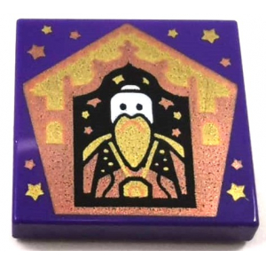 LEGO® Tile 2x2 with Chocolate Frog Card Salazar Slytherin