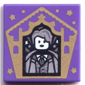 LEGO® Plate Lisse 2x2 Imprimée Gilderoy Lockhart