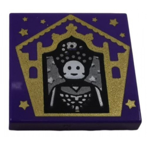 LEGO® Tile 2x2 with Chocolate Frog Card Seraphina Picquery