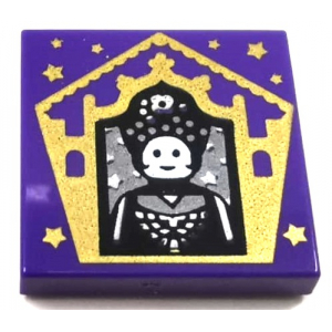 LEGO® Tile 2x2 with Chocolate Frog Card Seraphina Picquery