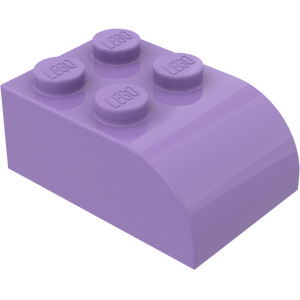 LEGO® Sloper Curved 2x3 With Four Studs