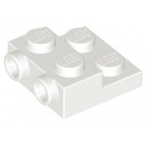 LEGO® Plate 2x2x2/3 - 4 Tenons et 2 Creux sur un Côté