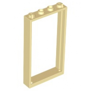 LEGO® Door frame 1x4x6 with 2 holes on top and bot