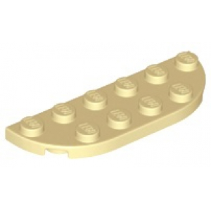 LEGO® Plate 2x6 Demi-Cercle