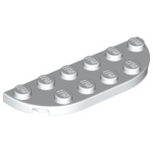 LEGO® Plate 2x6 Demi-Cercle