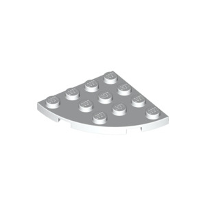 LEGO® Plate 4x4 - 1/4 de Cercle