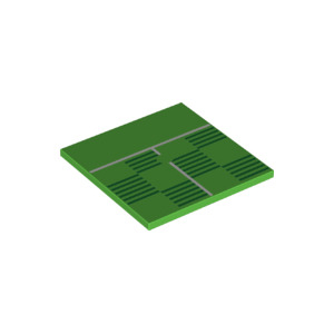 LEGO® Plate Lisse 6x6 Terrain de Football