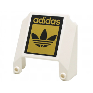 LEGO® Biseautée 6x6x2 Imprimée ADIDAS