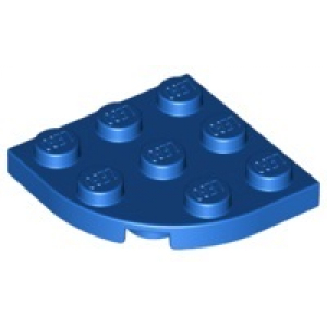 LEGO® Plate 3x3 - 1/4 de Cercle
