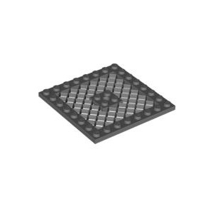 LEGO® Plate Modified 8x8 with Grille