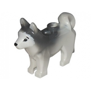 LEGO® Animal - Chien Husky Yeux Bruns